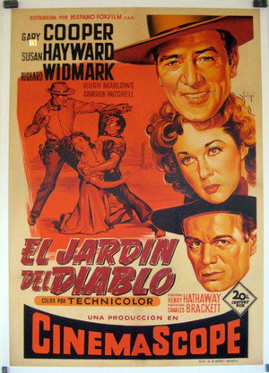 El jardín del diablo (1954)