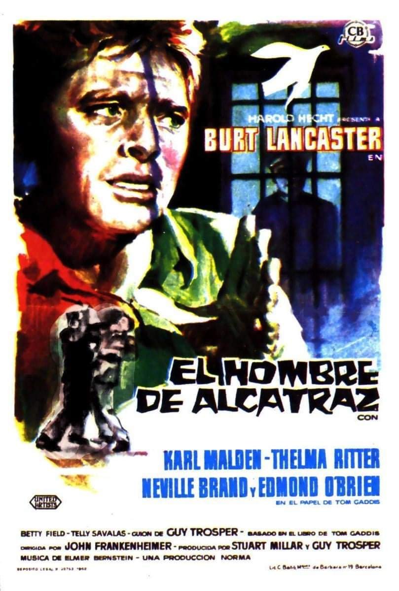 🎬 “EL HOMBRE DE ALCATRAZ” (1962) 🇺🇲