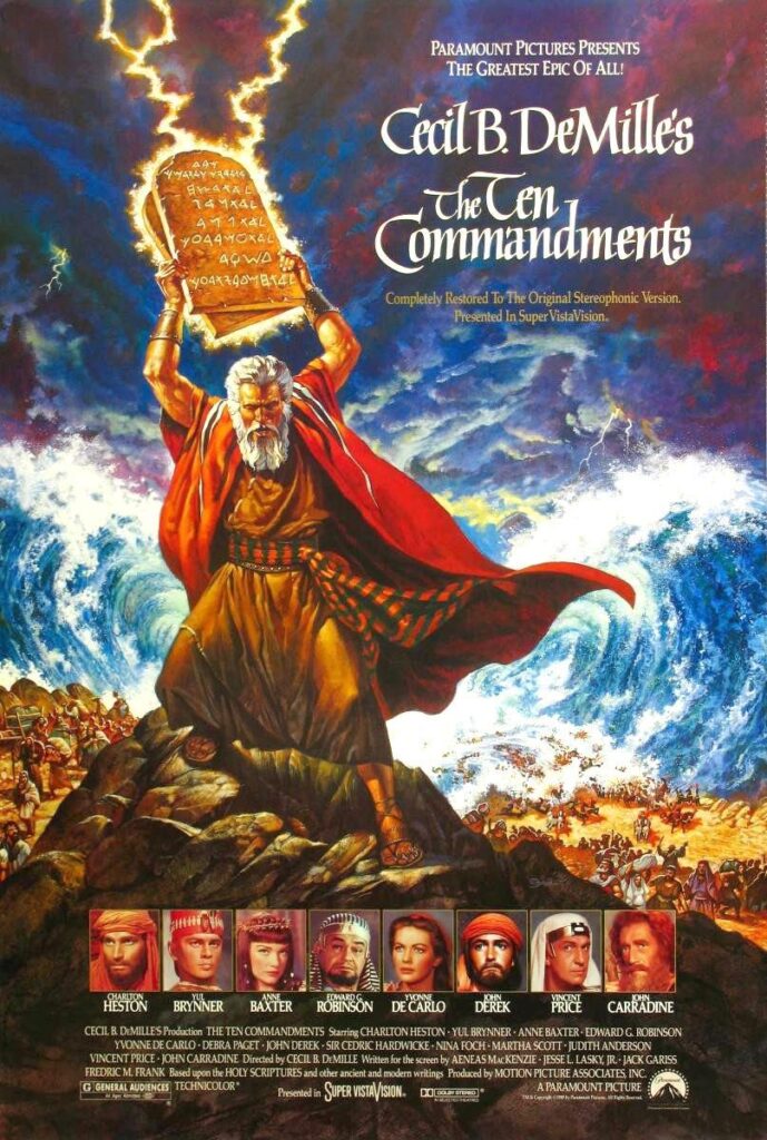 "Los Diez Mandamientos" (1956)