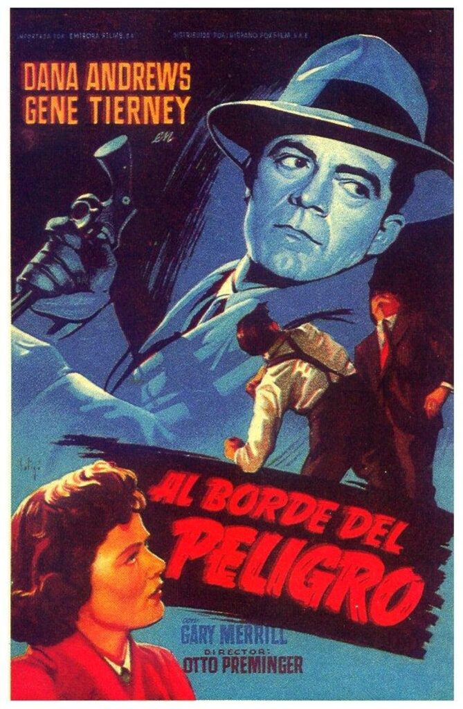 Al borde del peligro 1950