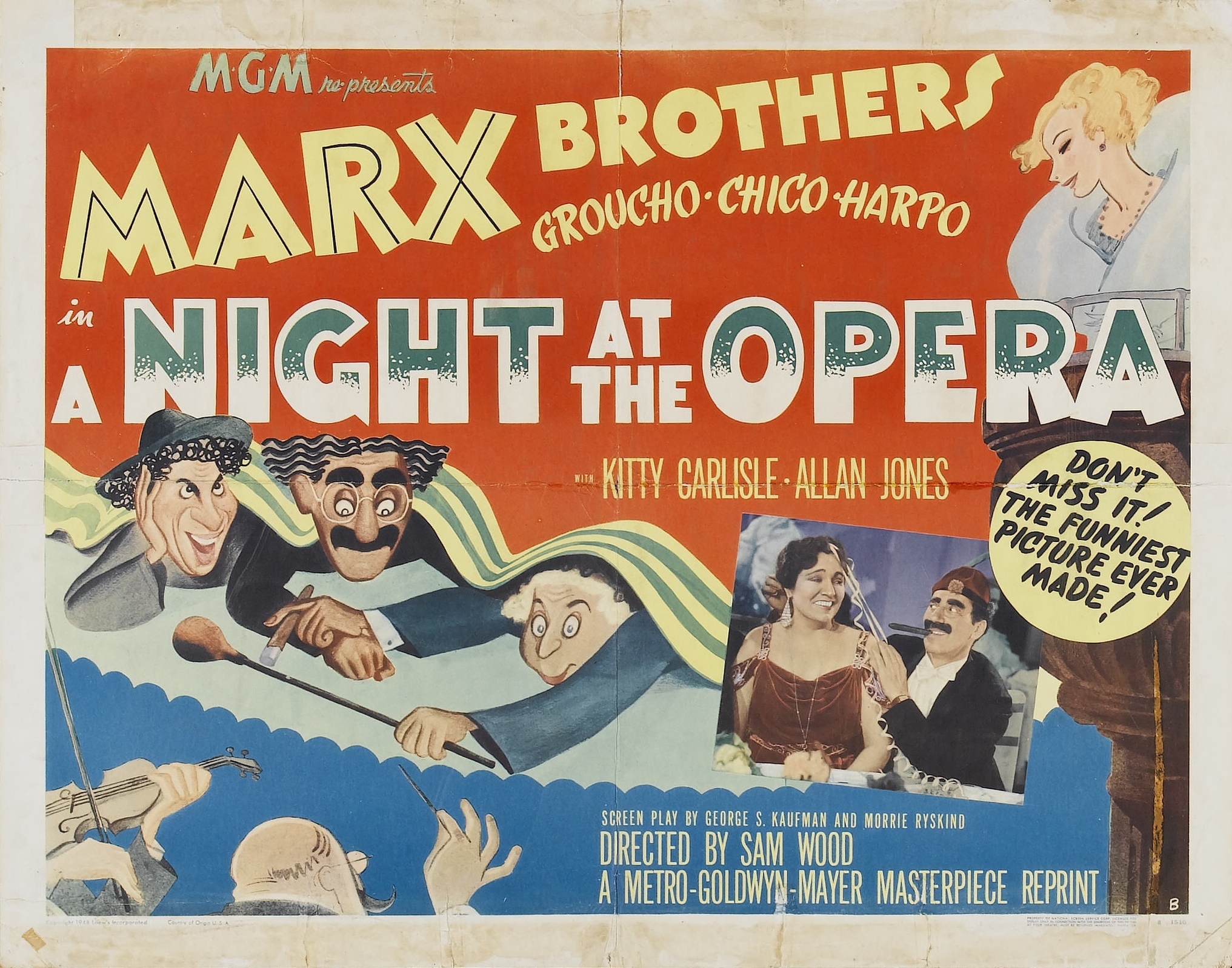Una noche en la ópera 1935
